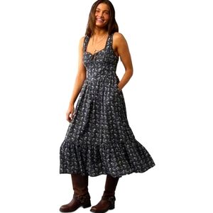 NWT American Eagle Chloe Corset Midi Dress Size Medium